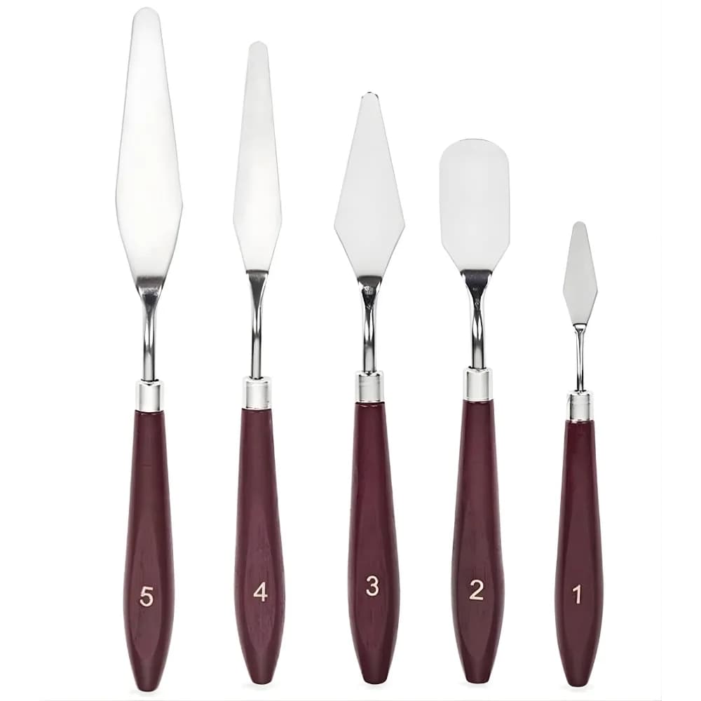 5'li Metal Spatula Seti